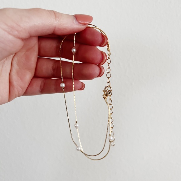 ✨Faux Pearl Anklet (Boutique) - Picture 2 of 5